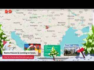 Track Santa in Real Time. Where is Santa Clause right now?