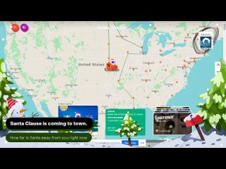 Track Santa in Real Time. Where is Santa Clause right now?