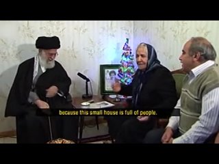 Ayatollah Khamenei& ;s unexpected visit to a family