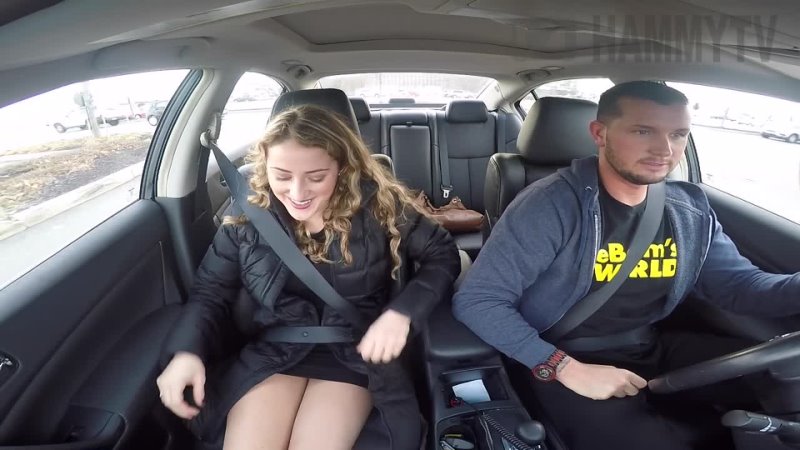 Selling Massive Amounts Of Marijuana While Driving For Uber Prank Upskirt Girl