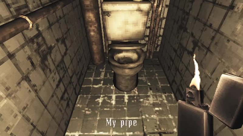 Manly Badass Hero TOILETROOMS Backrooms Horror Game Where Toilets Eat You Not You Eat