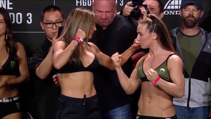 Silvana Gomez Juarez vs. Vanessa Demopoulos - Weigh-in Face-Off - (UFC 270: