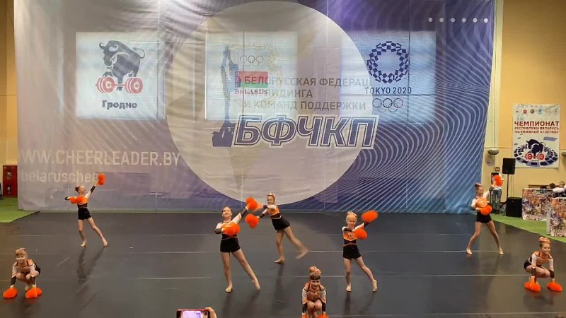 Grodno Open SUNNY танцы с помпонами малая