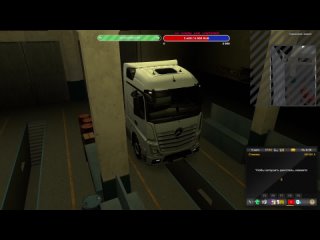 American Truck Simulator-перевозка