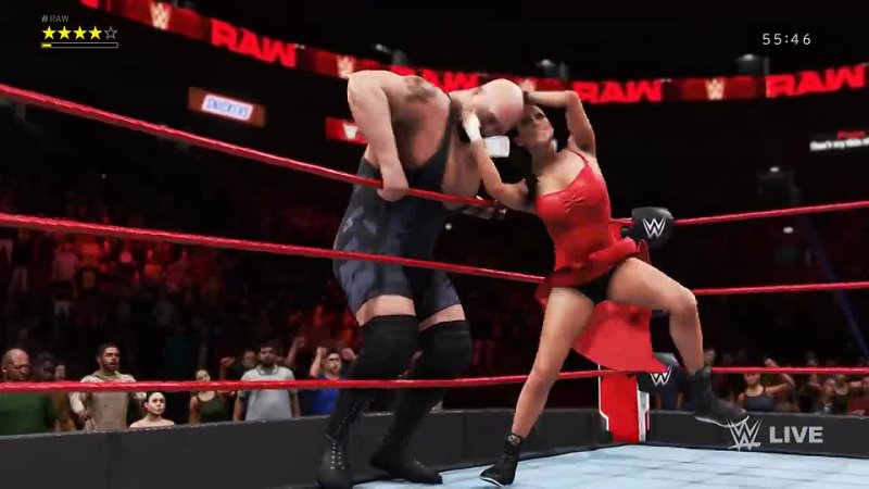 WWE 2K20  Stephanie McMahon vs Big Show, Intergender Wrestling