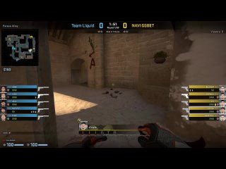 NaVi S1mple (32_11) vs Liquid (de_mirage) @ BLAST Premier Spring. демка пов ксго