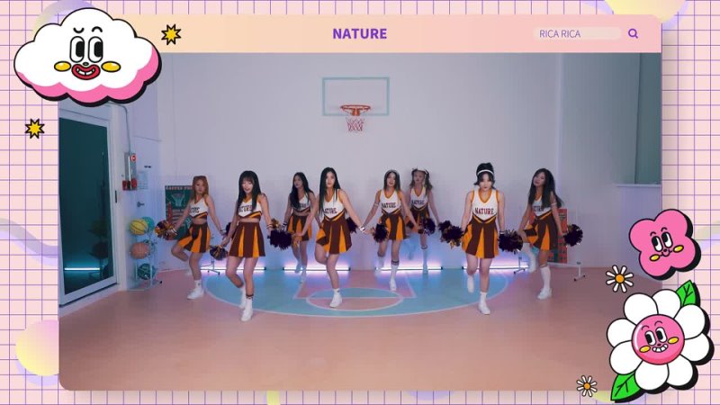 NATURE (네이처) – RICA RICA [Dance Practice (Cheerleader 