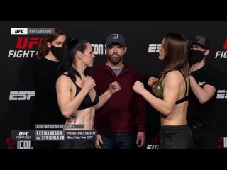 Alexis Davis vs. Julija Stoliarenko - Weigh-in Face-Off