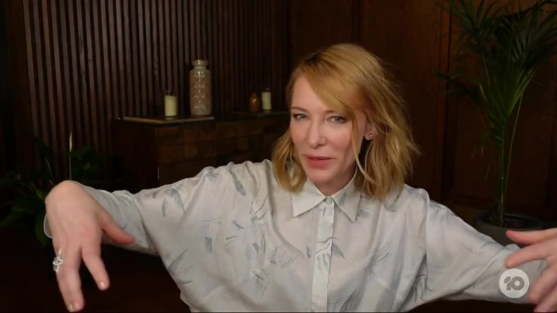 Cate Blanchett on The Project