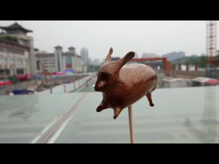 China Street Food - CANDY TOY ANIMALS Sugar Blowing Xian