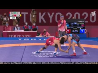 Олимпиада-2020 97kg 1_4 Alisher YERGALI (KAZ) vs. Suleyman KARADENIZ (TUR)
