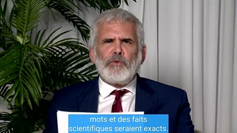 Avertissement de l'inventeur ARN Messager, Dr Robert Malone