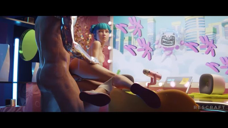 Cyberpunk 2077 Blue Moon - Sex Scene Compilation - Part 2 - Giant Cock! ❤︎ 4K 60FPS