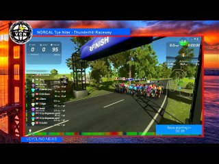 NorCal Tue Niter: Thunderhill Raceway RGT Cycling