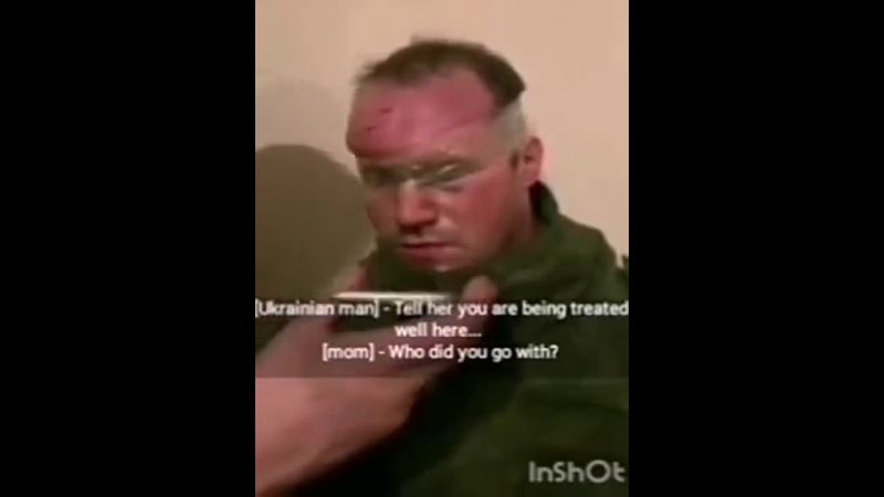 Russian soldier captured in Ukraine calls mom and dad on the