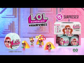 Кукла-сюрприз . Surprise 7 серия Hairvibes в шаре, 564751/564744
