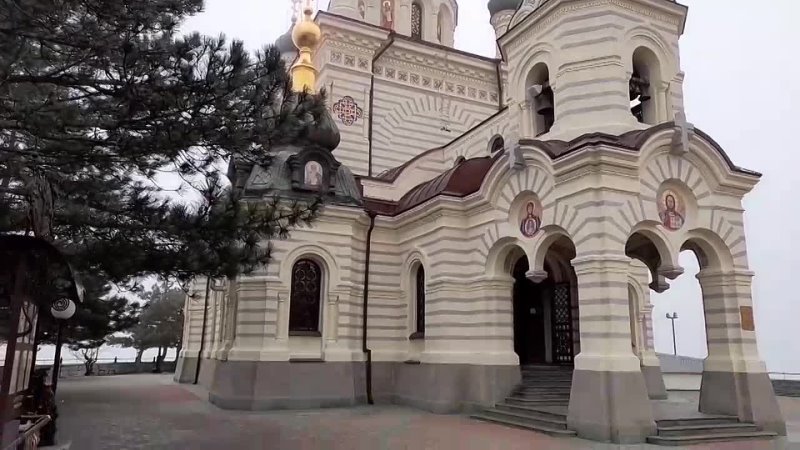 Республика Крым Форосская церковь 09 01 2022