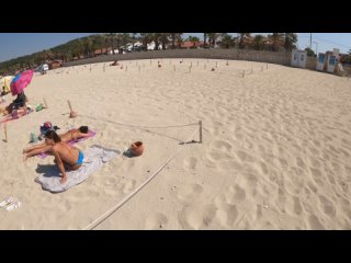 Nude Beach Walk - Bikini Beach Walking Tour - July 2021 [4K UHD]