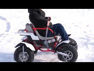 Иркутские изобретатели: от полноприводной инвалидной коляски до робота снегоуборщика