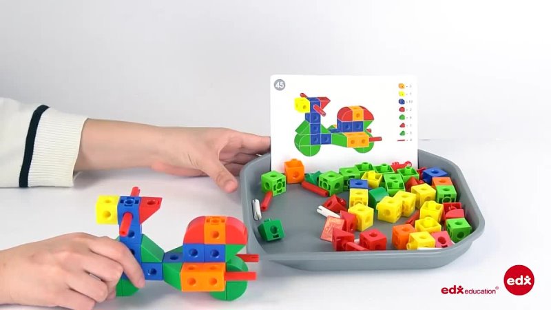 Игровой набор Fun Play Соединяющиеся кубики Edx Education