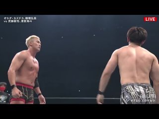 |WM| Хироши Танахаши и Казучика Окада против Кайто Кийомия и Кейджи Муто -
