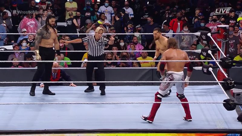 Roman Reigns vs Edge vs Daniel Bryan 