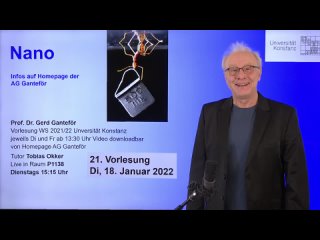 Die Ursprünge der Quantisierung   #21 Nano Vorlesung Ganteför