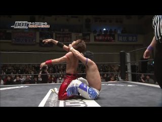 Diamond Ring (Katsuhiko Nakajima, Satoshi Kajiwara) vs. Team Dream Futures (Keisuke Ishii, Soma Takao) (DDT Max Bump 2013)