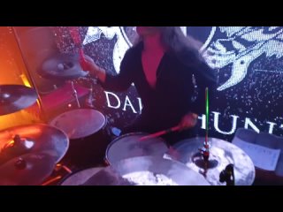 Dark Hunt - Hel (drumcam) Komsomolsk on Amur BRUTAL LIFE 2 METAL FEST