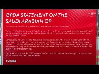 F1 2022. Round 2. Saudi Arabian. Free Practice 3