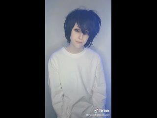 L lawliet cosplay Tik Tok (3)