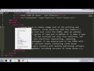 Css fade out text effects quick html css tips and tricks watch online