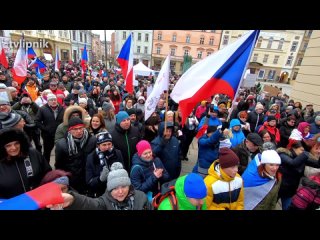 Demonstrace a pochod za svobodu v Olomouci -  - 1.část