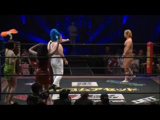 (Antonio Honda) (w Bed In) vs. Trans Am Hiroshi (w Akira Shimizu) RocknRoll DeathMatch (DDT UTAN Festa 2016 )