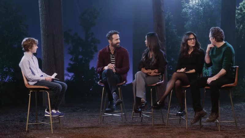 Walker Scobell Interviews Ryan Reynolds and the Cast of The Adam Project