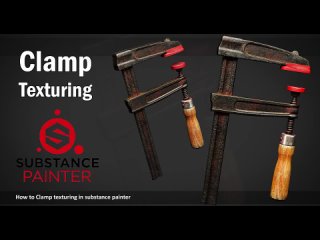 Clamp Texturing in Substance painter _ Game Asset