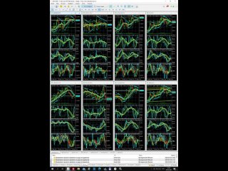 20220330 Обзорный дисплей мультитрейдинга: EURUSD, GBPUSD, USDJPY, BTCUSD, EURAUD, GOLD, WTI, BRENT брокера FxPro