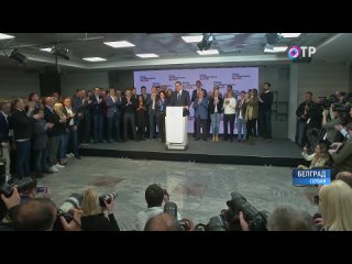 В Сербии на президентских выборах победил Александр Вучич