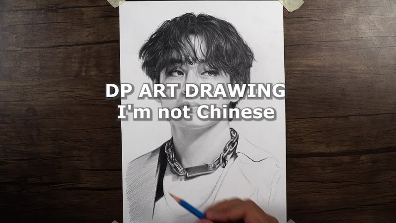 [dP Art Drawing] Drawing BTS - V ( Kim Tae Hyung )