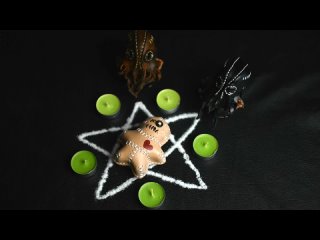 Voodoo doll pin cushion and Cthulhu keychain tutorial