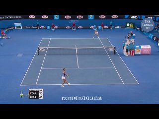 Victoria Azarenka v. Maria Sharapova | 2012 AO F Highlights