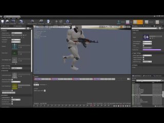 Создание FPS часть 15 Спринт и звук шагов Unreal Engine 4/5