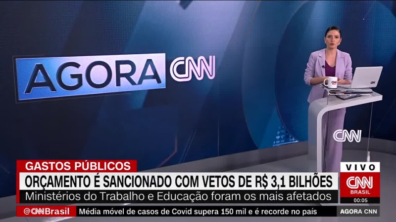 CNN Brasil - AGORA CNN - 24/01/2022