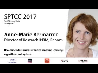 Anne-Marie Kermarrec_ Recommenders and distributed machine learning (Part 2)