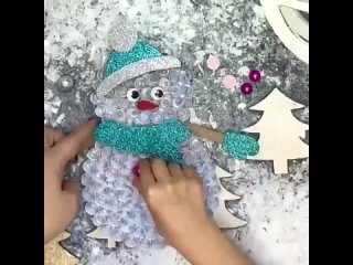 Как сделать снеговика из бумаги в технике квиллинг