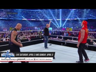 FULL SEGMENT - The Rock- Stone Cold Steve Austin and Hulk Hogan kick off WrestleMania 30