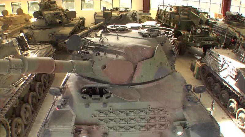 Загляни в реальный танк Leopard 1 В командирской рубке