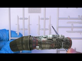 Kitty Hawk Su-30SM 1:48. Part 3-2: Engine, fixing and Temp Models (Двигатель, доработки и допы T.M.)