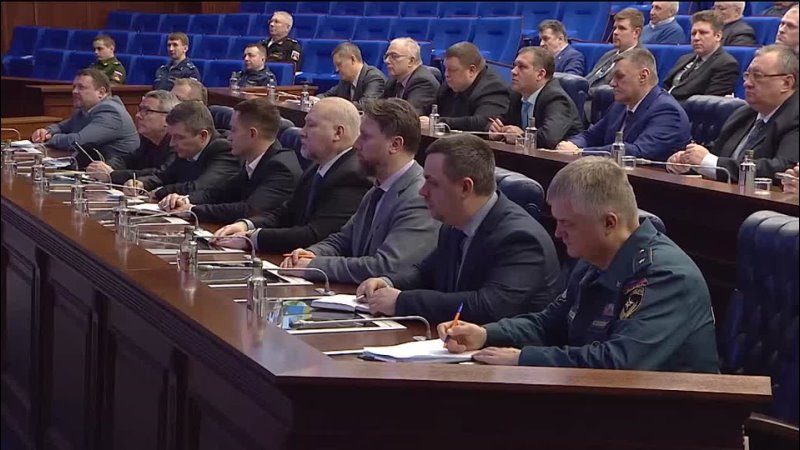 Заседание Межведомственного координационного штаба по гуманитарному реагированию на Украине 17 марта 2022