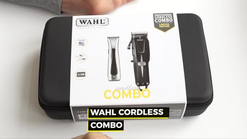 Wahl Cordless Combo 8592 016 H Распаковка и обзор машинки и триммера для